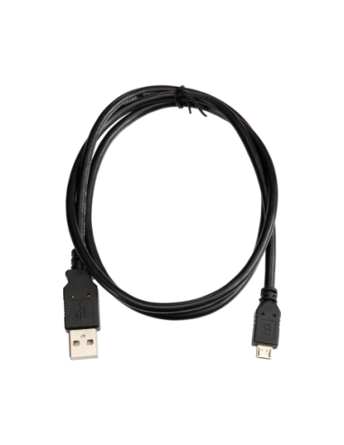 USB 2.0 Micro Type B Male to USB 2.0 Type A Male Cable Length: 19in / 50cm