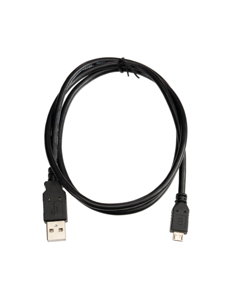 USB 2.0 Micro Type B Male to USB 2.0 Type A Male Cable Length: 19in / 50cm