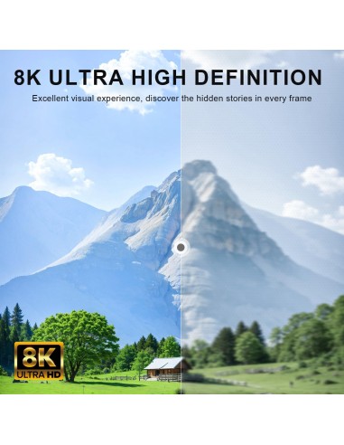Cable Alvin's Cables 8K Micro-HDMI a HDMI Trenzado Enrollable