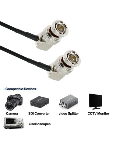 Cable Alvin's Cables 3G SDI BNC Delgado Flexible