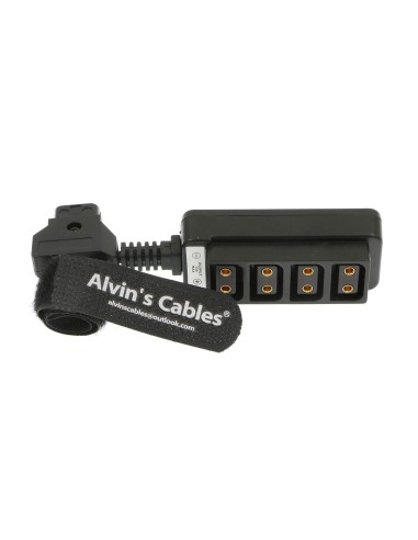 Cable Alvin's Cables D-Tap Splitter a 4 Puertos D-Tap Hembra