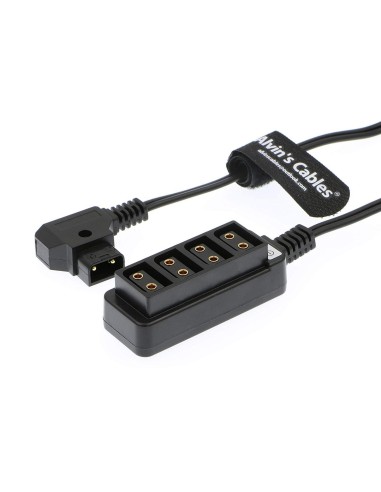 Alvin's Cables D-Tap Splitter Cable to 4 Port D-Tap Female