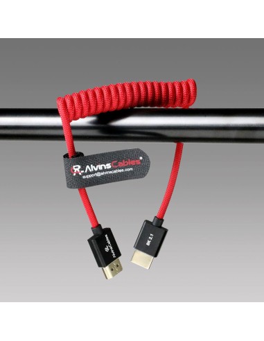 Cable Alvin's Cables 8K Full HDMI 2.1 Trenzado Enrollable