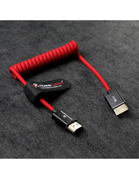 Cable Alvin's Cables 8K Full HDMI 2.1 Trenzado Enrollable