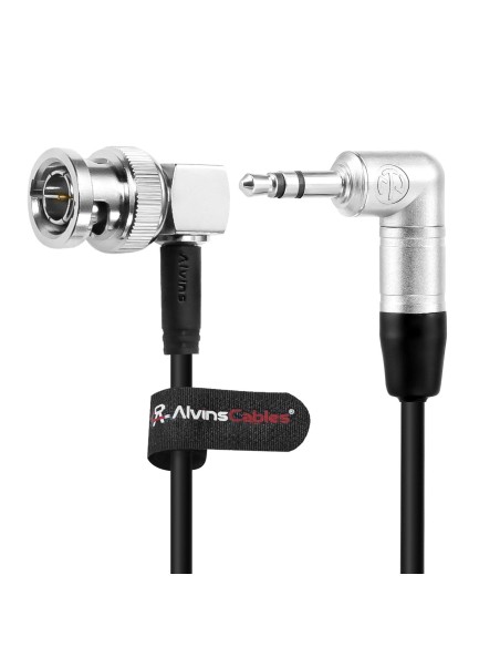 Alvin's Cables 3.5mm TRS to BNC Timecode Cable
