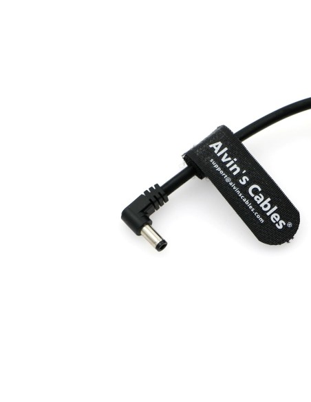 Alvin's Cables DC Power Cord 5.5 x 2.1mm Right Angle Coiled Cable