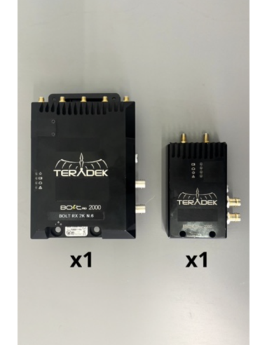 Teradek Bolt Pro 600 Wireless HD-SDI / HDMI Dual format 1 Transmitter / 2 Receiver Set
