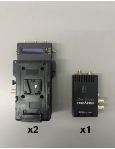 Teradek Bolt Pro 2000 Wireless SDI / Dual Receiver Set — 1 Transmitter / 2 Receiver 2