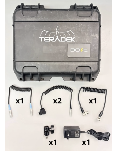 ARTÍCULO DE OCASIÓN | Teradek Bolt 500 Wireless SDI Format — 1 Transmitter / 1 Receiver Set